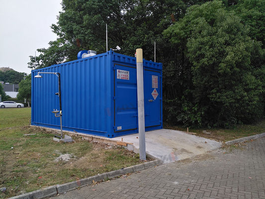 Đơn vị lưu trữ quân sự màu xanh