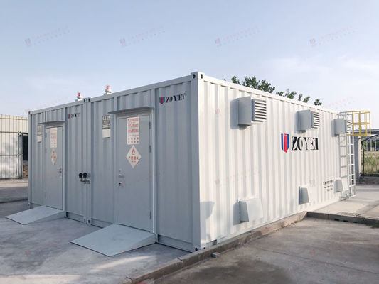 Màu tùy chỉnh Lưu trữ kim loại Container vận chuyển tùy chỉnh