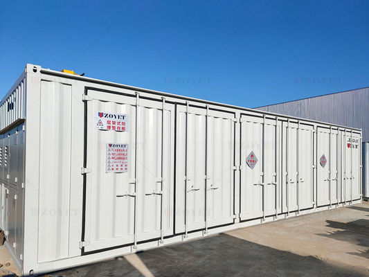 Chất chứa bình chứa khí ngoài trời chống tia UV với cách nhiệt hai lớp và dung lượng tùy chỉnh