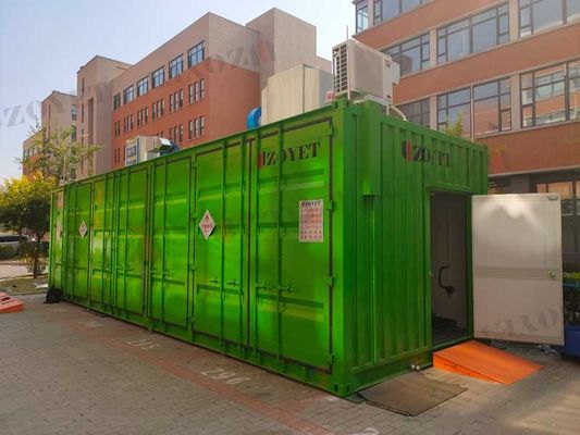 Khối chứa hàng hóa kim loại tùy chỉnh rộng rãi Q235B / SPHC Nhu cầu cao