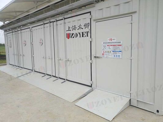 chống nổ công nghiệp Chất hóa học Khối chứa lưu trữ Phụ kiện tùy chỉnh