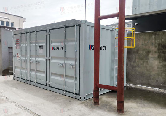 Chất chứa giải pháp lưu trữ năng lượng phù hợp với các tính năng và dung lượng có thể tùy chỉnh