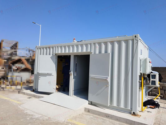 Ưu tiên Q235B / SPHC ISO Shelter Container Ưu tiên Capacity Accessories Door màu sắc
