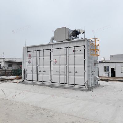 20ft Container Chống Cháy Nổ Ngoài Trời Dùng Để Sạc Pin Lithium-Ion với Các Tính Năng Tùy Chỉnh