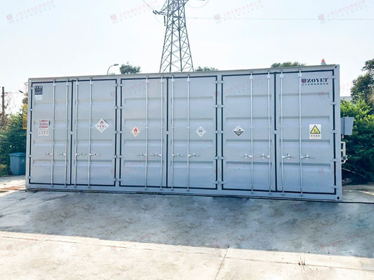 Bồn chứa nhựa đường bitum 20Ft có gia nhiệt bằng lửa hoặc điện với cửa tùy chỉnh