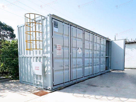 Thùng chứa lưu trữ bitumen nóng theo tiêu chuẩn ISO 20Ft với hệ thống sưởi điện