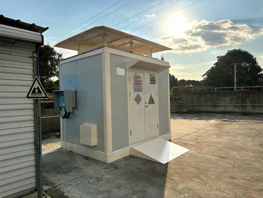 Bên mở tạm thời lưu trữ hóa chất container vận chuyển