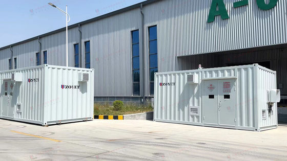 Kho chứa chống cháy nổ hóa chất tùy chỉnh ngoài trời, thùng chứa hàng nguy hiểm lớn