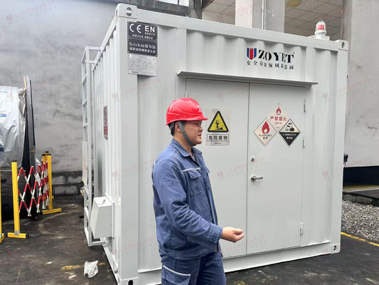 Thùng chứa chất nguy hiểm tùy chỉnh để lưu trữ hóa chất với thiết kế chống cháy